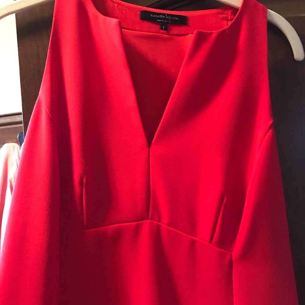 Dress Nanette Lapore evening red dress